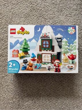 NIB LEGO Duplo Santa Gingerbread House Set